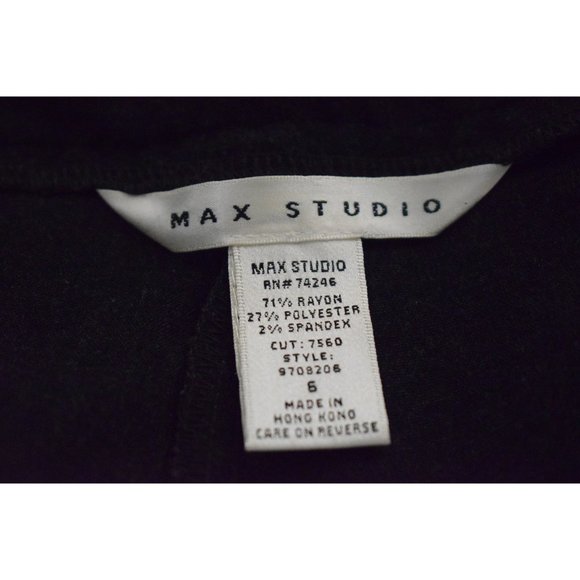 Vintage 90s Black Mid Rise Trousers size 6 | 28 waist‎ - Picture 10 of 10